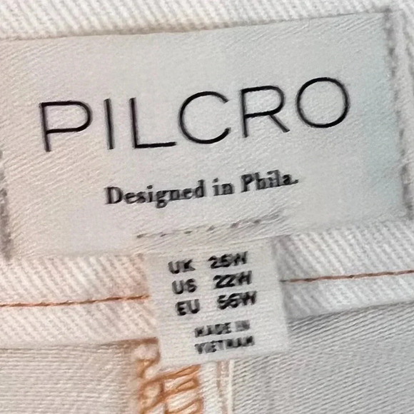 Pilcro Plus Denim Mini Skirt Beige Size 22W NWT - Picture 4 of 15